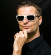 man with nice sunglasses