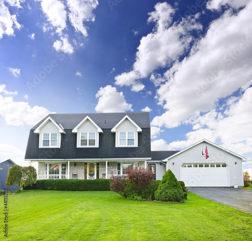 Photo: Two storey residential home Two storey residential home