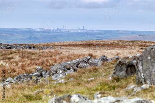 Photo: Lank Rigg Summit overlooking Sellafield Lank Rigg Summit overlooking Sellafield