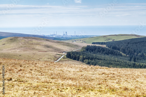Photo: Grike Fell overlooking Sellafield Grike Fell overlooking Sellafield