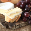 Baguette mit Camembert