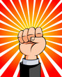 Fist vector illustration