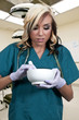 Doctor with Mortar and Pestel