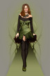 Fashion Model green