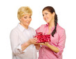 Senior woman with her daughter