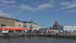 Market square near Helsinki harbour, Finland