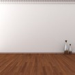 white wall