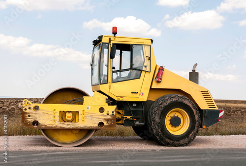 Photo: Construction and repair of highway Construction and repair of highway