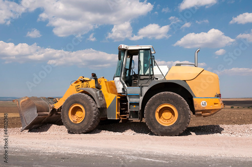 Photo: Construction and repair of highway Construction and repair of highway