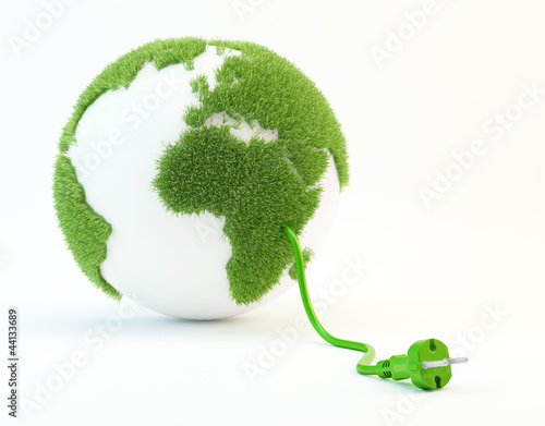 Illustration: Clean energy concept illustration Clean energy concept illustration
