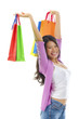 Happy shopper