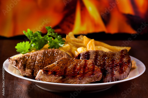 Photo: grilled meat grilled meat