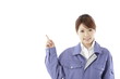 女性・作業着