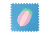 Foto: a rubber puzzle watermelon-shaped fruit a rubber puzzle watermelon-shaped fruit