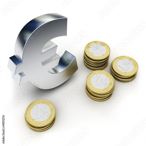 Illustration: Euro symbol Euro symbol