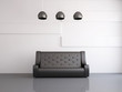 Black sofa