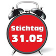 Wecker - Stichtag 31.05