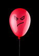 Angry red balloon