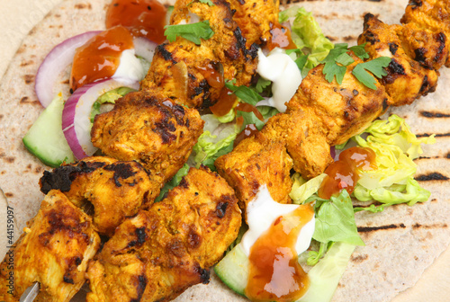 Photo: Indian Chicken Tikka Kebabs Indian Chicken Tikka Kebabs