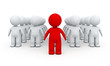 3d small people manager