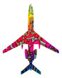 Vektor: airplane, vector abstract background airplane, vector abstract background