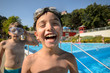 lachendes Sommerkind