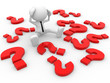 Question marks