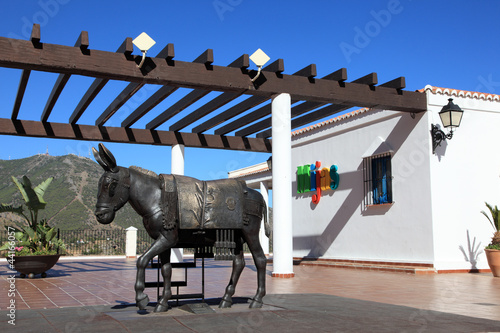 Photo: Donkey of Mijas, Costa del Sol, Andalusia Spain Donkey of Mijas, Costa del Sol, Andalusia Spain