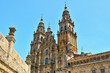 the cathedral of santiago de compostela. galicia spain