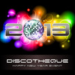 Vektor: 2013 light explosion - New Year's disco and event flyer template 2013 light explosion - New Year's disco and event flyer template