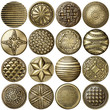 Foto: Bronze buttons Bronze buttons