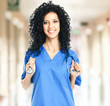 Smiling nurse