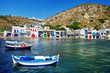colors of Greece series - Milos island with traditional houses