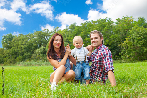 Photo: familie feld wiese familie feld wiese