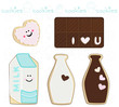 Sweet  cookies set