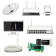 Network Hardware Icon Set
