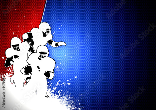 Illustration: American football American football
