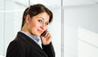 Businesswoman talking on the phone