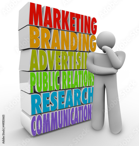 Photo: Marketing Plan Thinking Strategy Advertising Communications Marketing Plan Thinking Strategy Advertising Communications