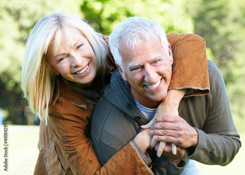 Photo: Happy senior couple. Happy senior couple.