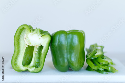 Photo: Green Bell Peppers Green Bell Peppers
