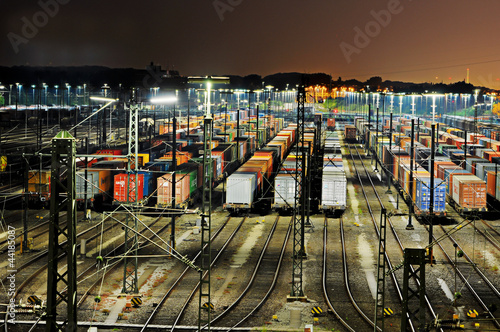 Photo: Rangierbahnhof Maschen bei Hamburg Rangierbahnhof Maschen bei Hamburg
