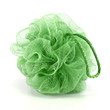 Photo: Green bath puff Green bath puff
