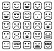 Vector: Smiley faces icons Smiley faces icons