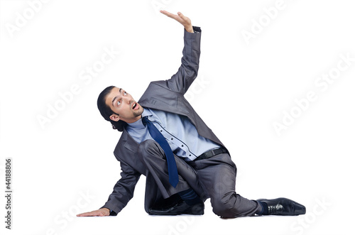 Photo: Businessman posing for conceptual photo Businessman posing for conceptual photo