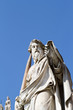 Roman sculpture infront of Vatican city