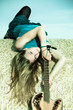 Photo: Gitarristin Gitarristin