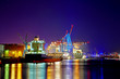 Schiff beim beladen
