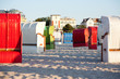 Ostsee Warnemünde Strandkörbe