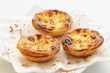 traditional portuguese cakes "pasteis de nata"